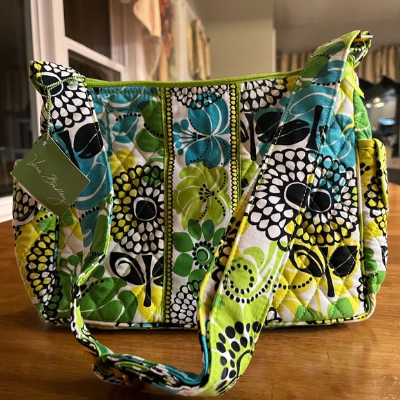 Vera Bradley Handbags - Vera Bradley Limes Up Clare Crossbody Bag